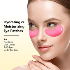 Adofect close-up of patch texture and serum demonstrating hydrating finish