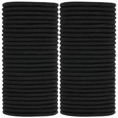 ADRIONE front packaging showing 280 black elastic hair ties and clear benefit