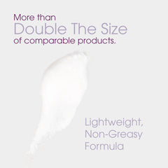 Advanced Clinicals cream texture on hand showing moisturizing finish
