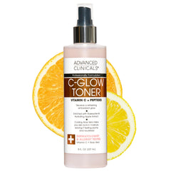 Advanced Clinicals front packaging shows bottle and clear label, emphasizing recognizable brand