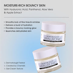 Advanced Clinicals gel-cream texture close-up demonstrating lightweight hydration