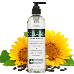Advanced Clinicals front bottle showing product and brand benefits