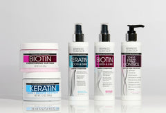 Advanced Clinicals applying mask to wet hair improving manageability
