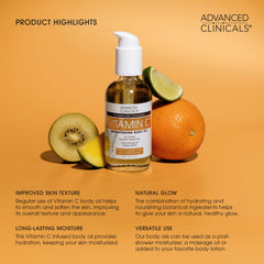Advanced Clinicals 12 oz bottle held in hand showing true size and value