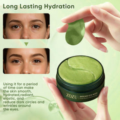 Hydrogel texture detail of Aero Zen patch emphasizing cooling hydration benefit