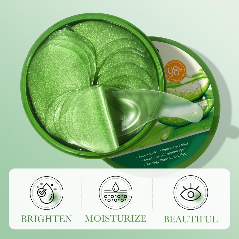 Aero Zen patches beside ruler to show size and coverage for under-eye area