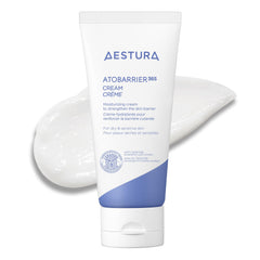 AESTURA jar front view showing clean packaging and soothing cream benefits
