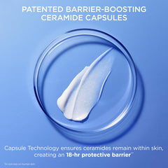 AESTURA ceramide capsules graphic highlighting sustained barrier support