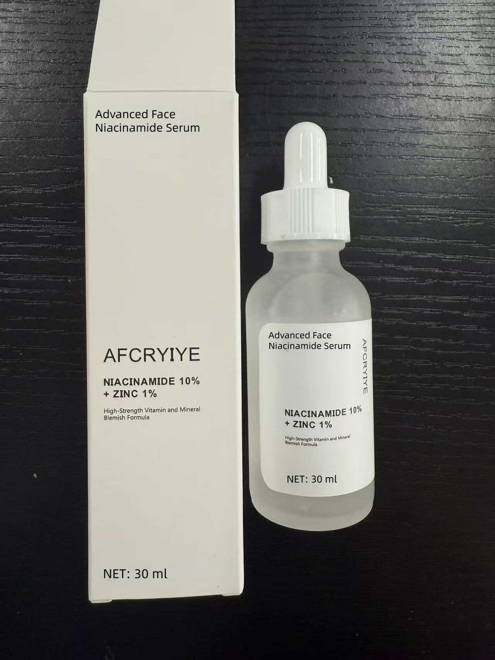 AFCRYIYE user applying serum to face demonstrating easy layering under moisturizer benefit