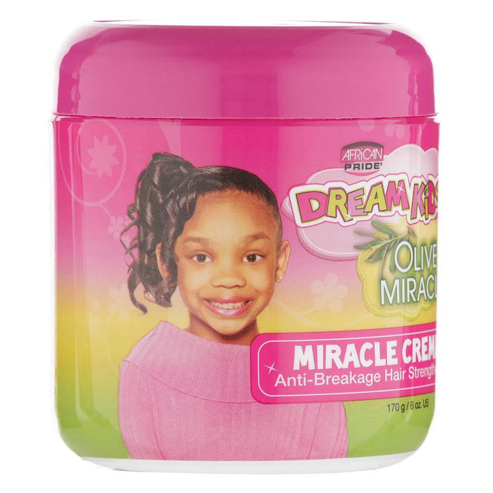 African Pride Dream Kids close-up of creamy texture illustrating lightweight moisturizing benefits