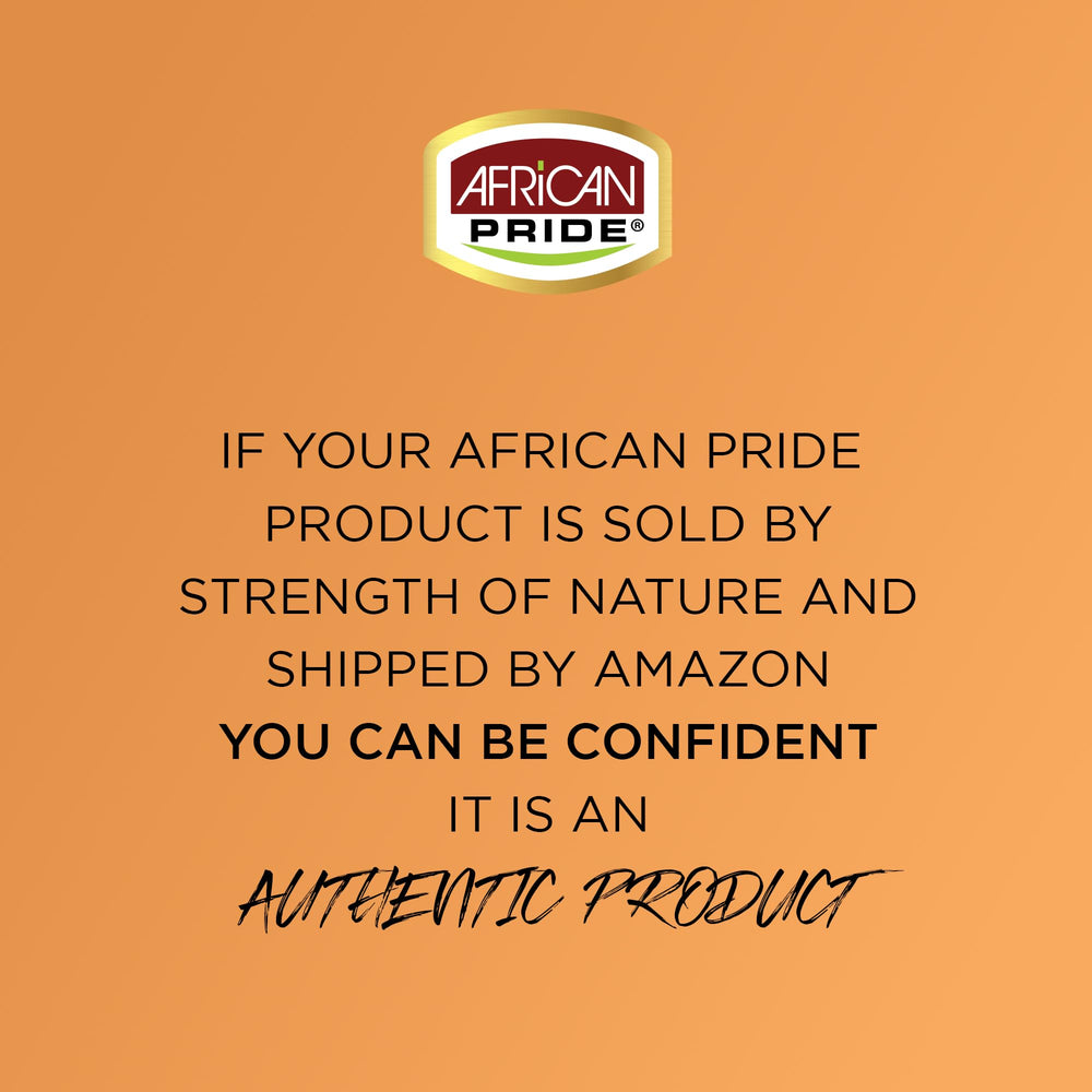 African Pride wrapped scarf setting edges to lock style and reduce transfer
