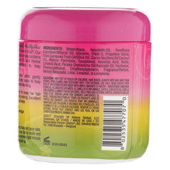 African Pride Smooth Edges gel in hand demonstrating smooth texture and easy, non-greasy application benefit