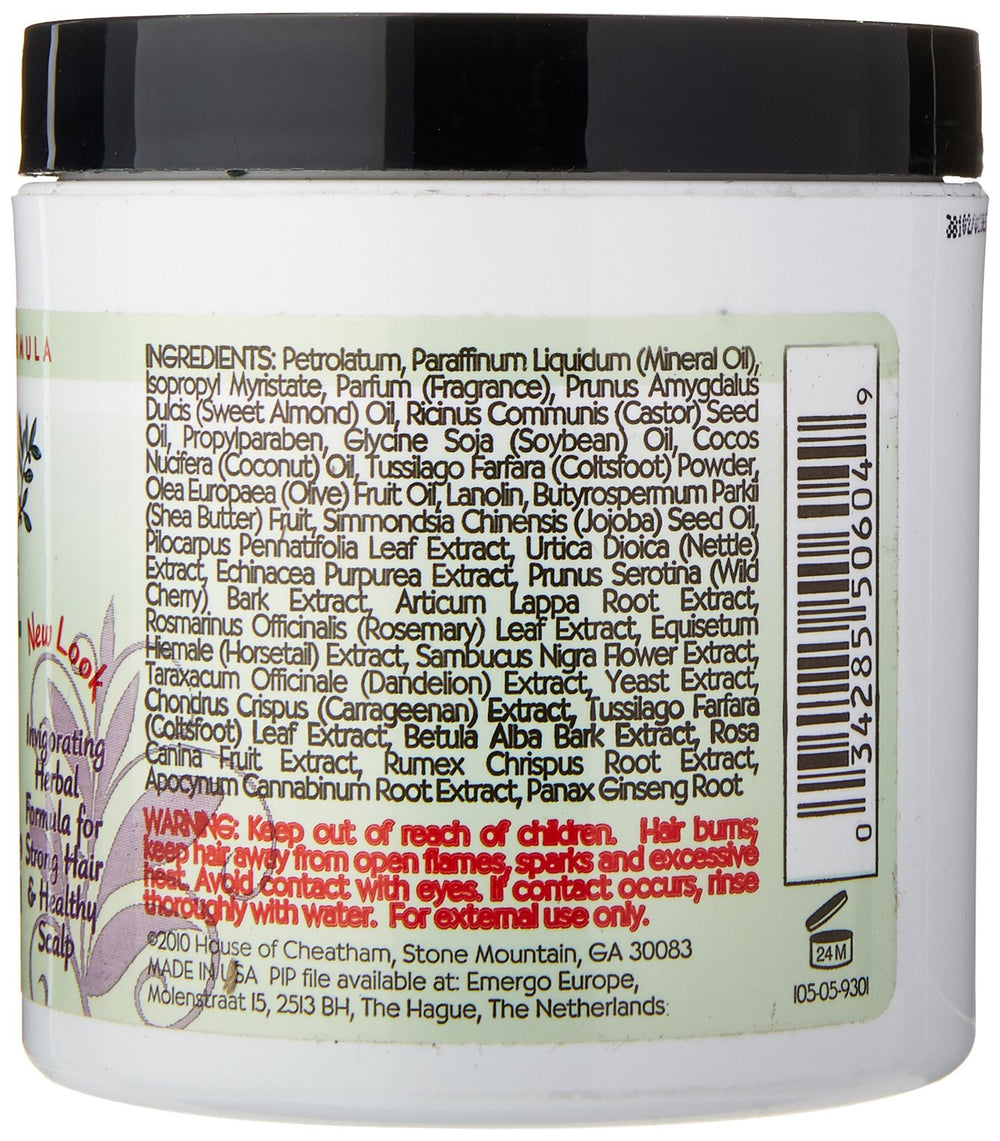 Africa's Best creamy pomade texture close-up illustrating rich oils and smooth consistency for deep conditioning
