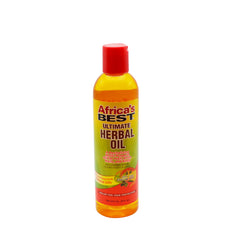 Africa's Best front bottle view showing label and 8 oz size, indicates versatile hydration