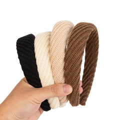 Agirlvct lifestyle image of headband used during makeup for hair control