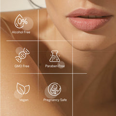 AHAVA in a serene bathroom scene, suggests calming daily skincare routine