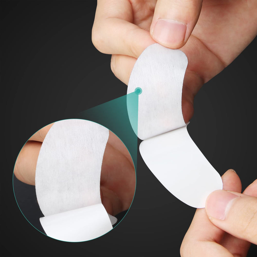 AHIER used pad removal demonstrating gentle peel-off for comfort