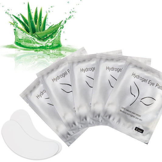 AHIER eyepads front packaging showing 100 pairs and brand clarity