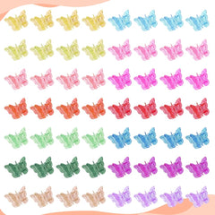 AHONEY mini clips used in a half-up hairstyle for playful accent