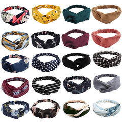 AHONEY front pack display showing 20 colorful headbands and variety benefit