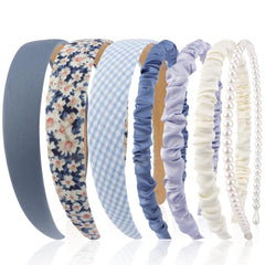 AHONEY close knit texture of headband fabric highlighting soft non-slip grip
