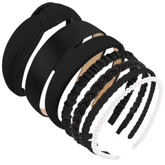 AHONEY headbands worn by woman demonstrating secure non-slip hold