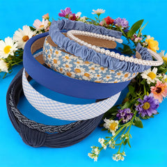 AHONEY knotted headband detail demonstrating style and secure fit