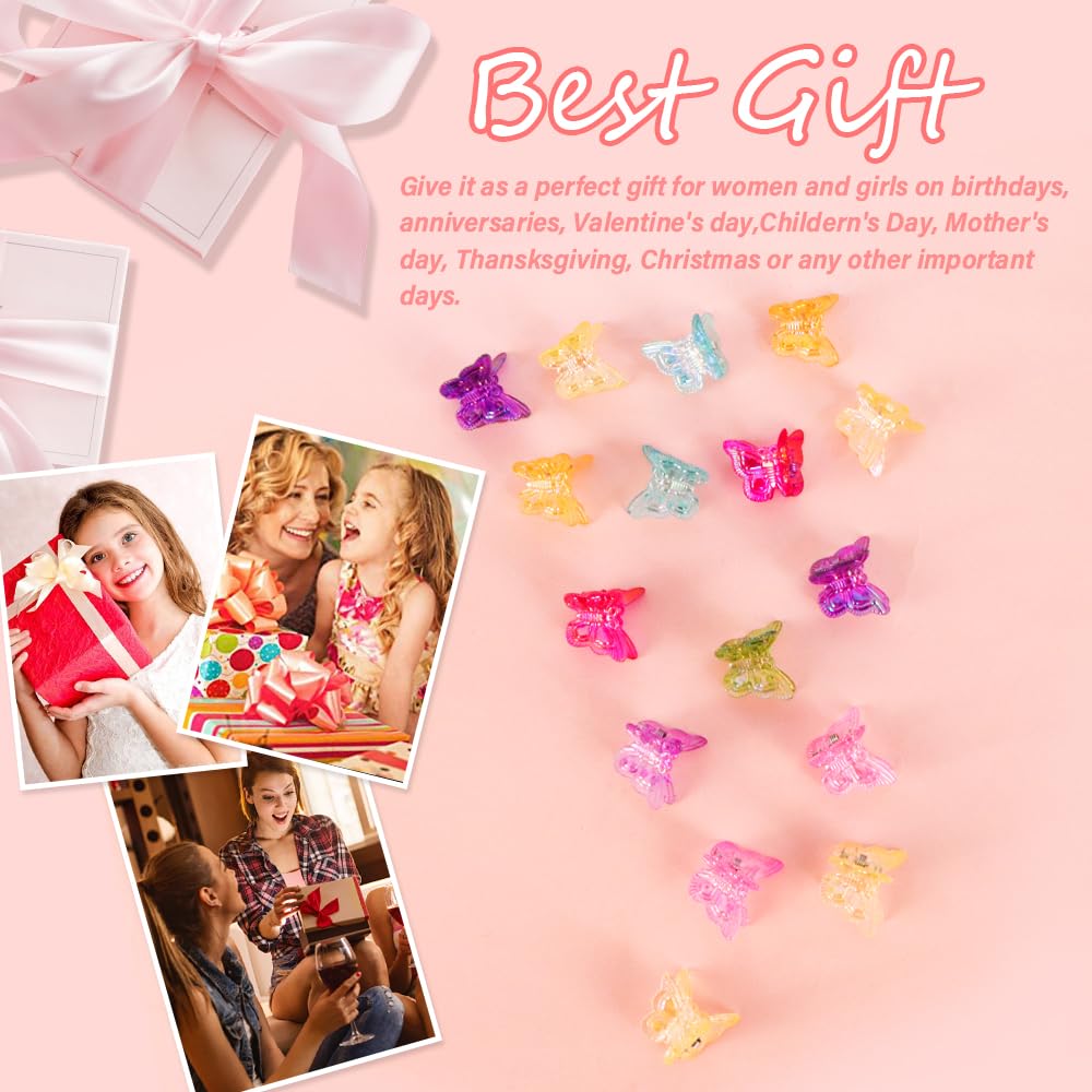 AHONEY festival hairstyle featuring multiple clips adding playful color