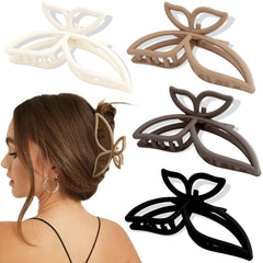 AHONEY lifestyle image of woman wearing clips for effortless everyday styling