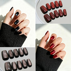 AIBEE close-up of cat eye finish highlighting shimmer and salon-like polish