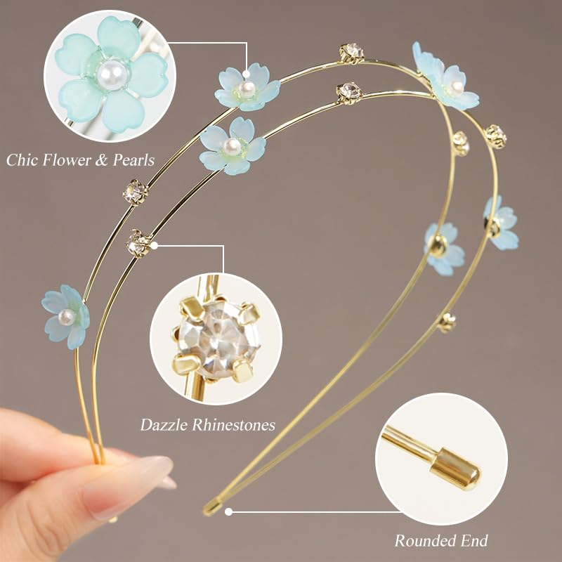 AIBFRID closeup of plastic flower detail with secure embellishment benefit