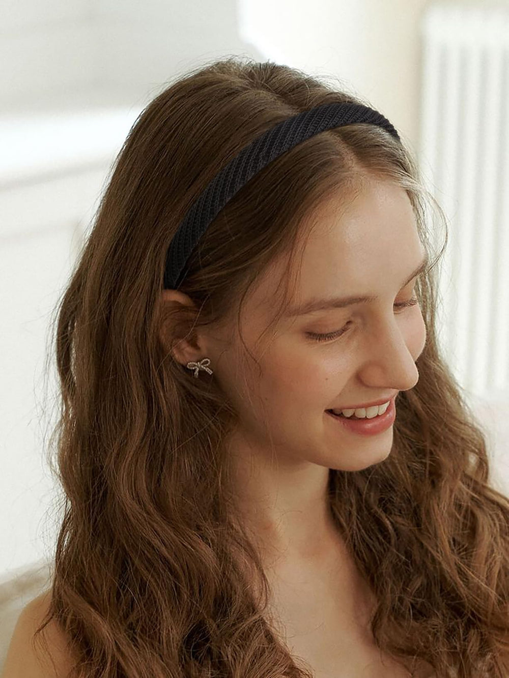 AIBFRID flat lay of four solid colors showing versatile styling options