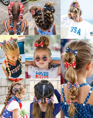 AIBFRID hair clip worn on ponytail demonstrating festive look and lightweight comfort benefits