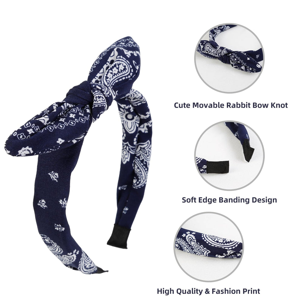 AIBFRID detailed top-knot bow shape highlighting structured rabbit ears and style