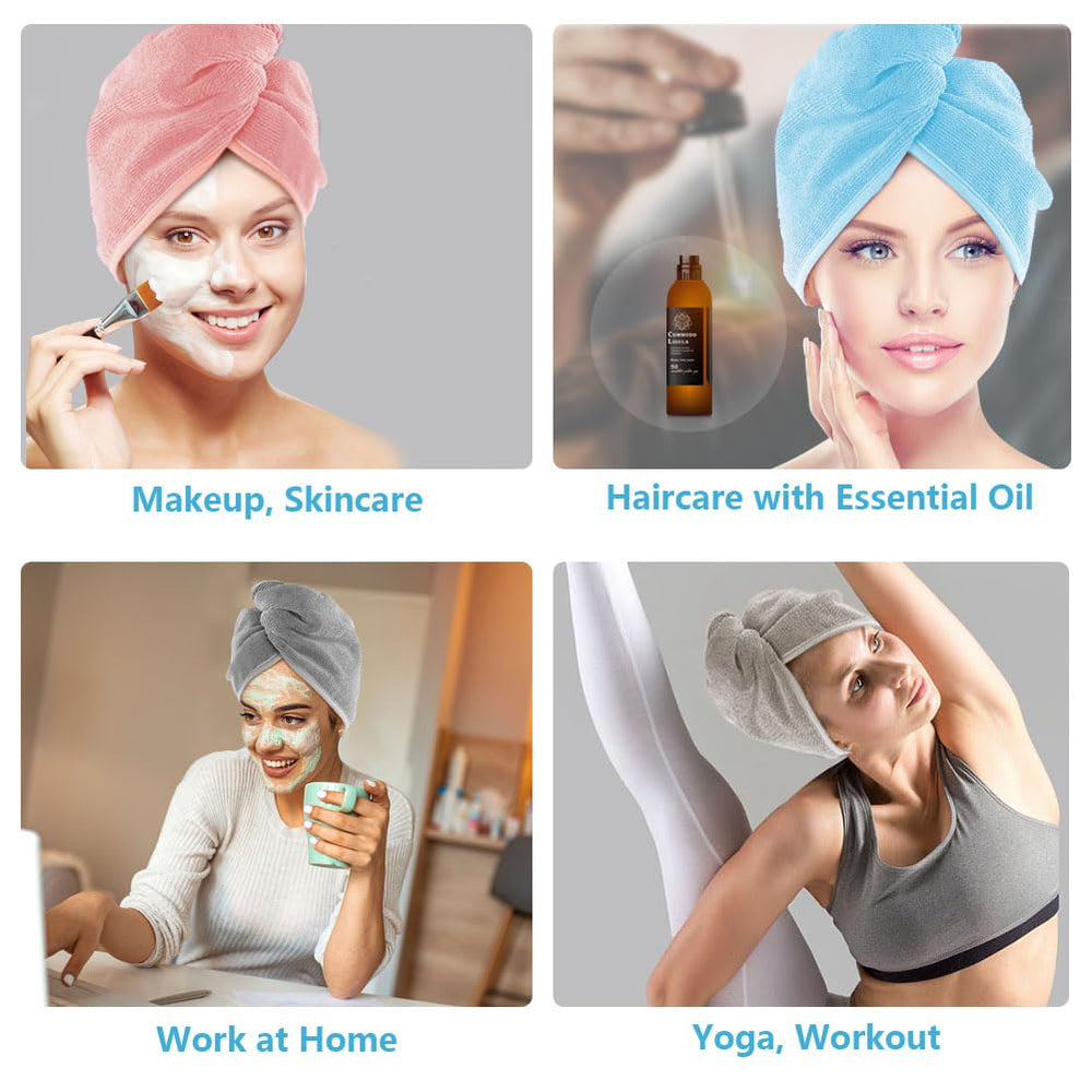 AIDEA turban inside travel bag showing portability and travel-friendly use