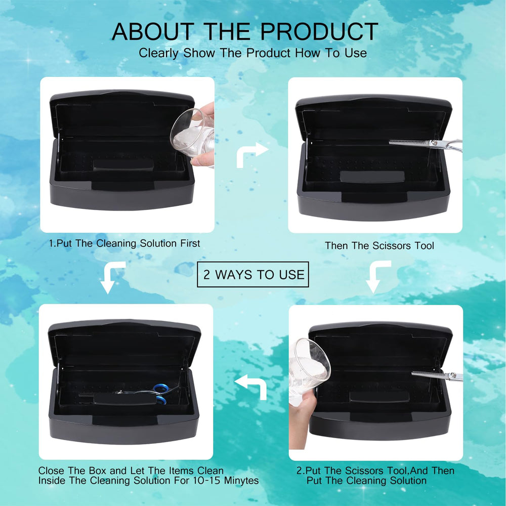 Aifeiter on salon counter illustrating professional organization and hygiene