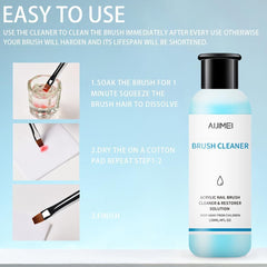 AIJIMEI before and after brushes restored to flexible usable shape benefit