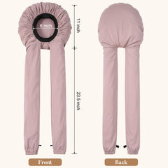 Aileam satin-like fabric texture reducing friction and frizz