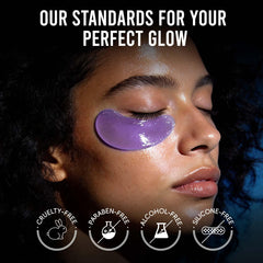 AILEORY before and after concept showing brighter under eyes