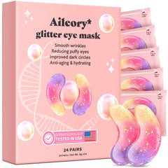 AILEORY packaging front showing box and 24 pairs highlighting convenience