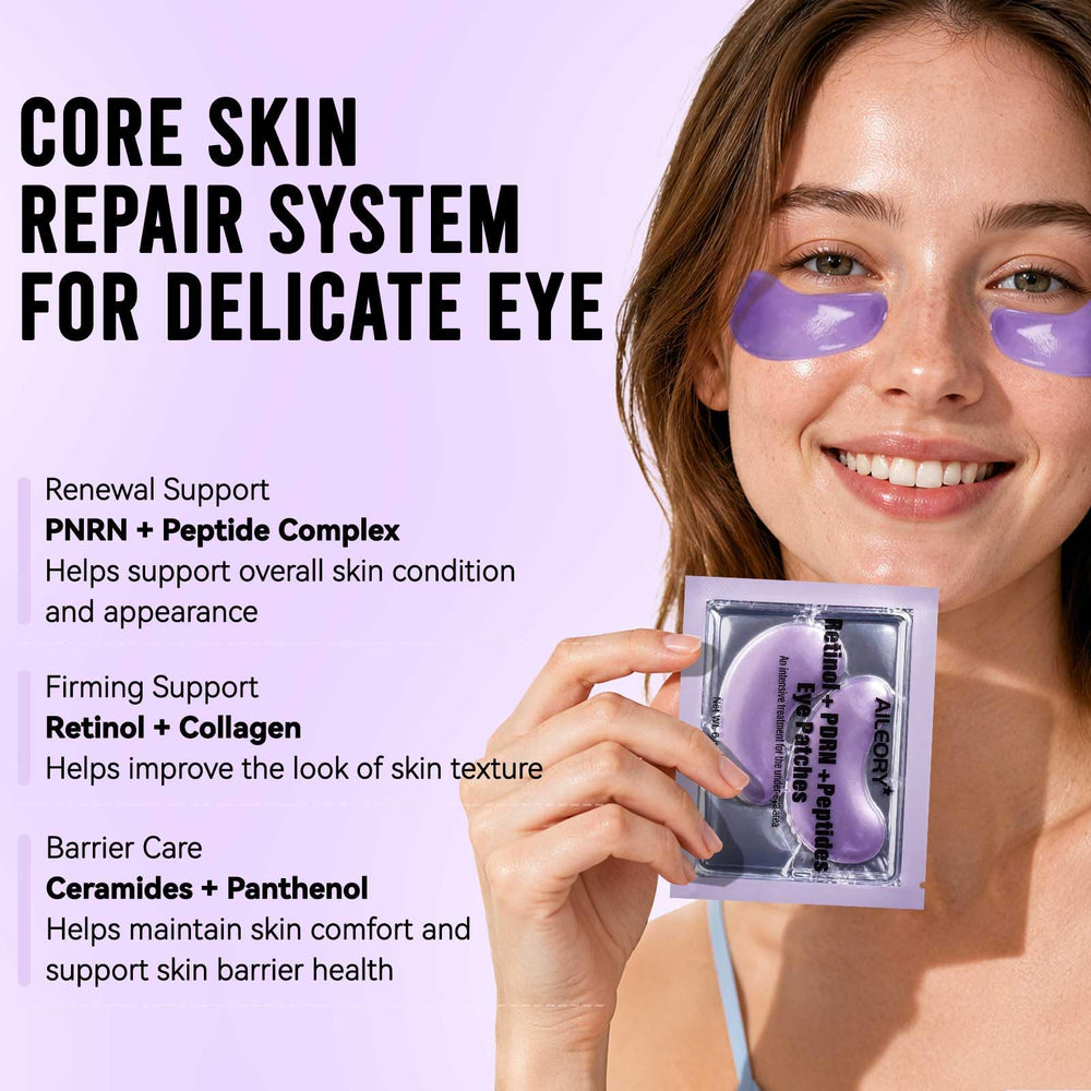AILEORY hydrogel texture detail highlighting adhesive cushion