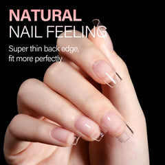 AILLSA in-use application with glue demonstrating quick at-home results
