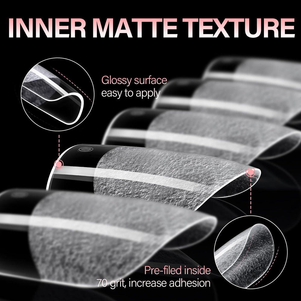 AILLSA close-up of tip edge curvature for precise natural fit