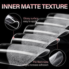 AILLSA close-up of tip edge curvature for precise natural fit