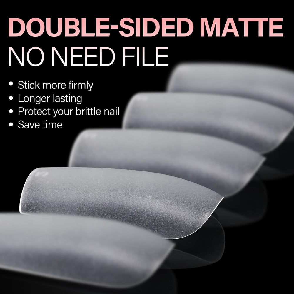 AILLSA close-up matte surface detail for no-buff application benefit