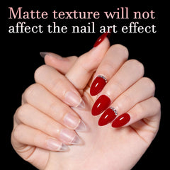 AILLSA close-up frosted matte texture for stronger adhesion