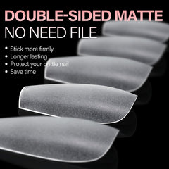 AILLSA close-up of double-sided matte texture for natural-looking finish
