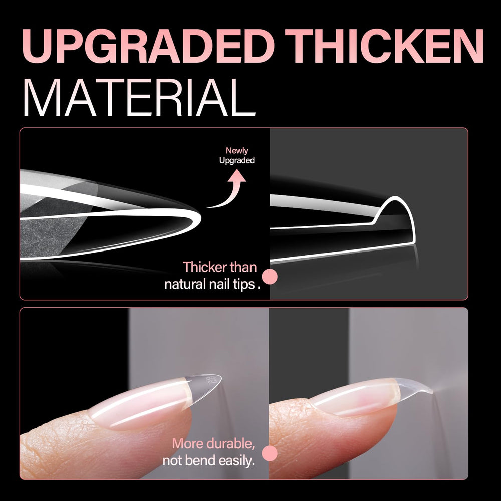 AILLSA close-up of thickened front edge demonstrating stronger durability