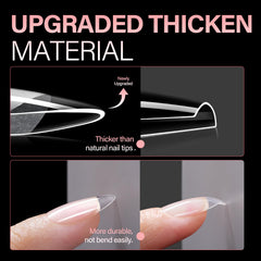 AILLSA close-up of thickened front edge demonstrating stronger durability
