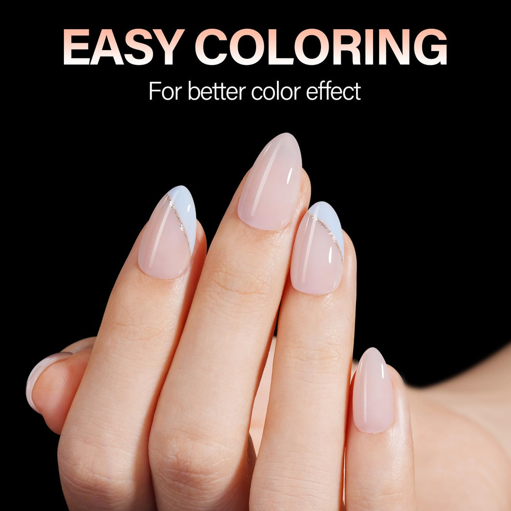 AILLSA close-up of tip shape and smooth texture for effortless polish application